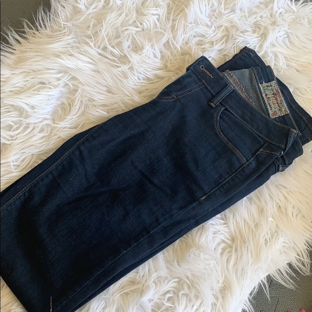 Straight leg jeans